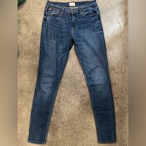 Hudson Natalie Super Skinny Jeans Blue Straight Leg Denim women’s 26